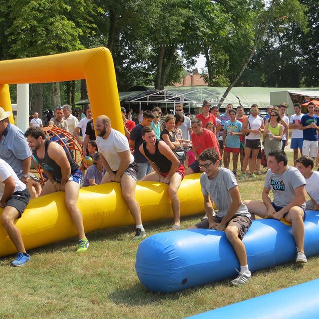 Photo Course de boudins sauteurs