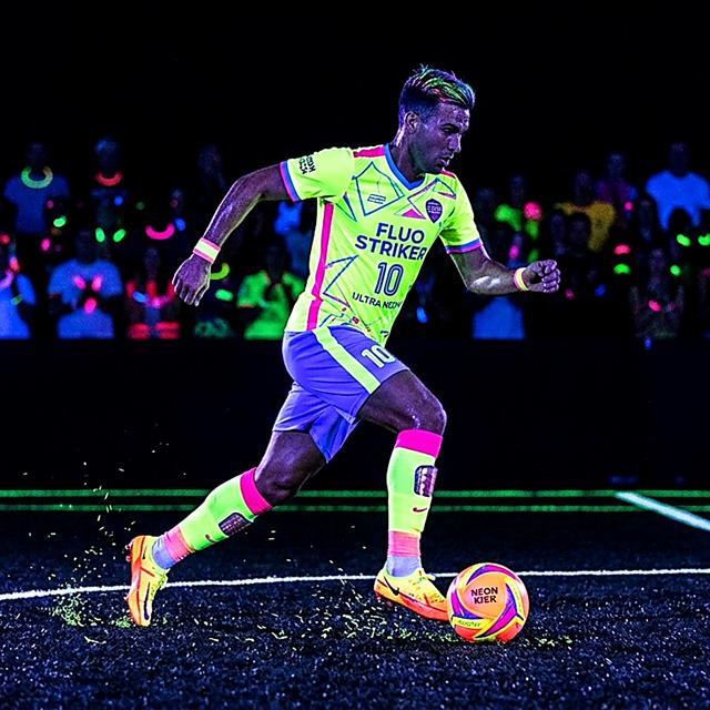 Photo Football Fluo