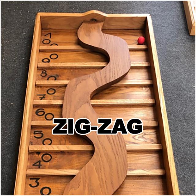 Photo Zig-zag / Billard hollandais / Table à élastique / Table à glisser / Billard à rebonds